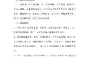 篮球校队训练计划怎么写